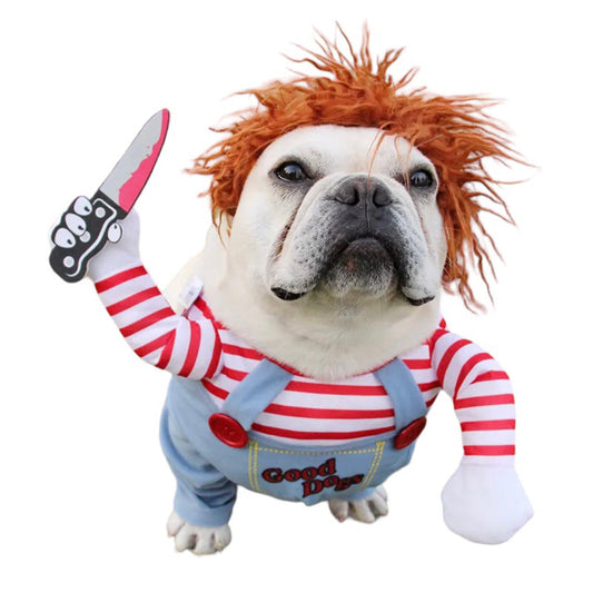 Chucky Dog Costume - Perfect for Halloween and Costume Parties