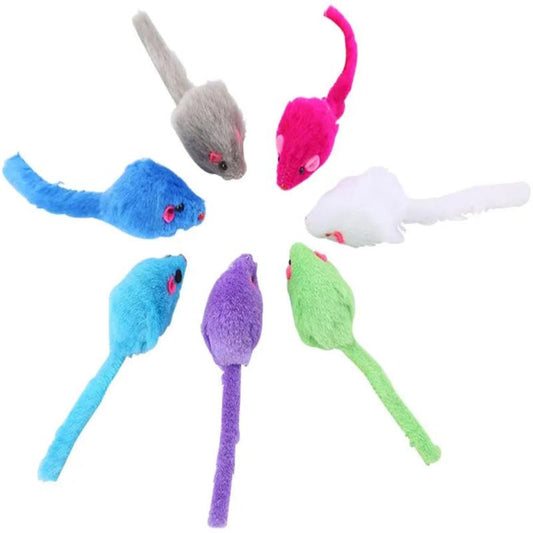 Colorful Cat Toy Mouse