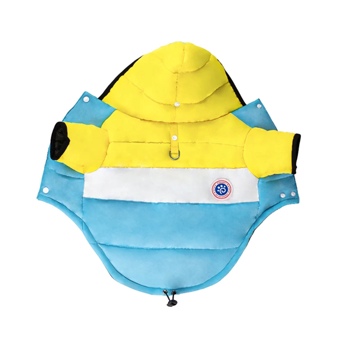 Bright & Bold Canine Raincoat: Stay Dry in Style