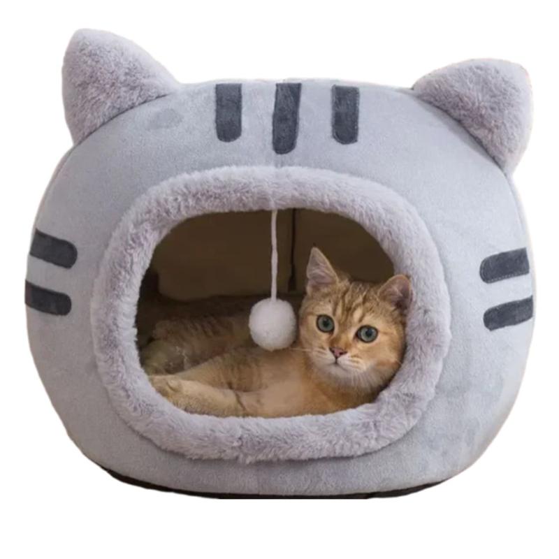 Plush Warm Cat Bed