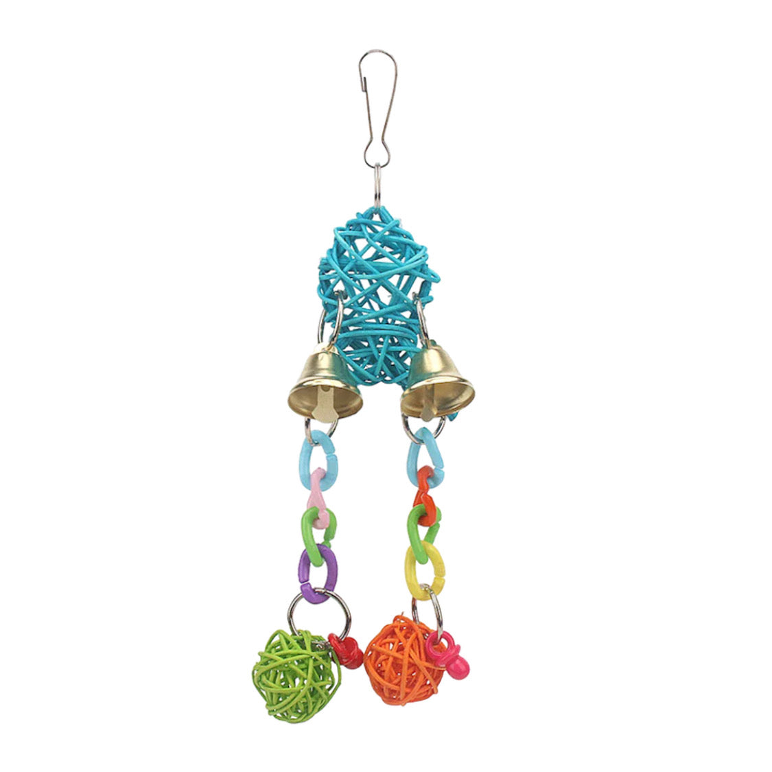 Rattan Bells Bird Toy