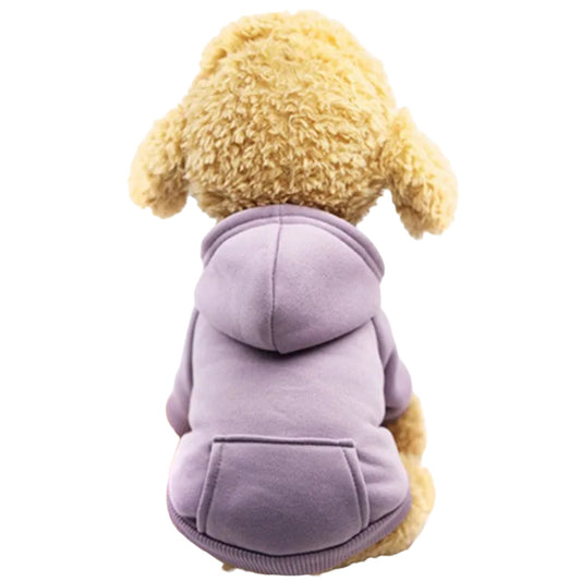 Lavender Snuggle Pup Hoodie