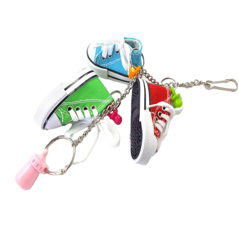 Playful Sneaker Bird Toy