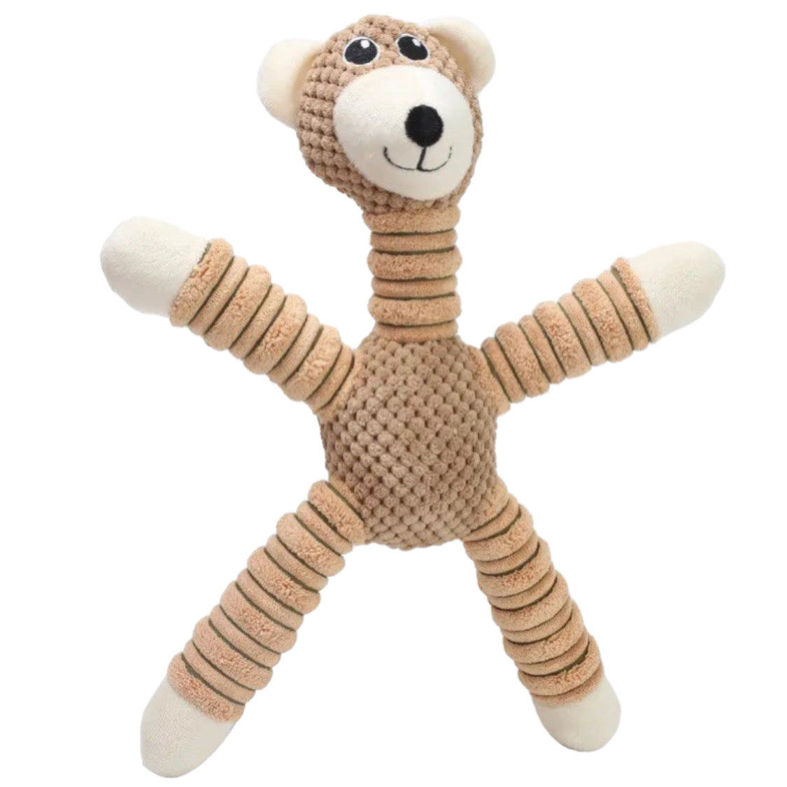 Cheerful Plush Dog Toy