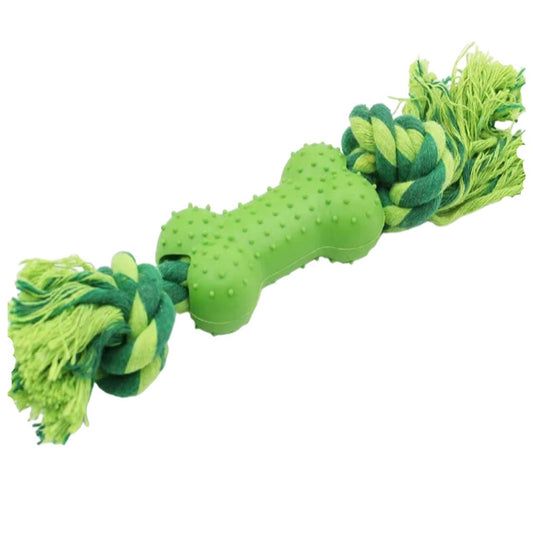 Cotton Rope Chew Bone Dog Toy