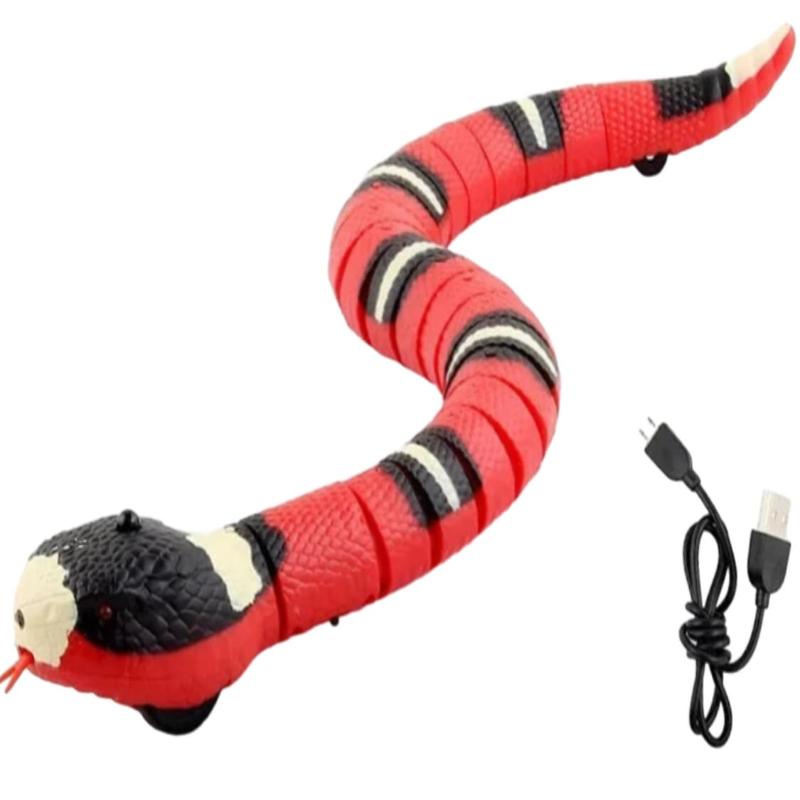 Realistic Snake Cat Toy - USB Charging