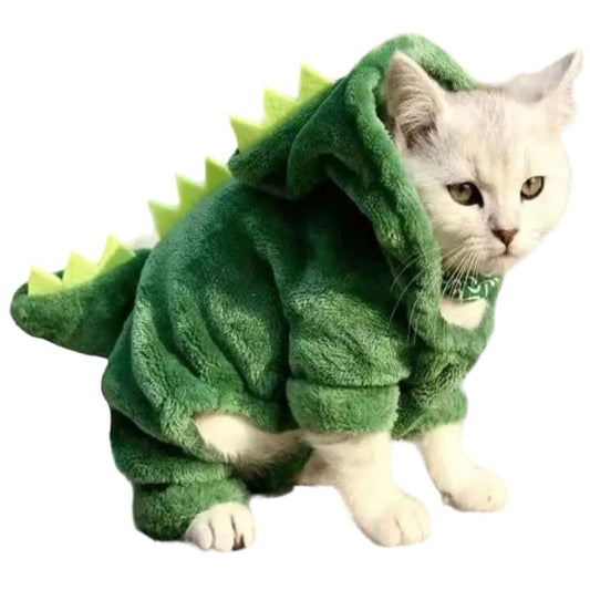 Dino Delight Cat Costume