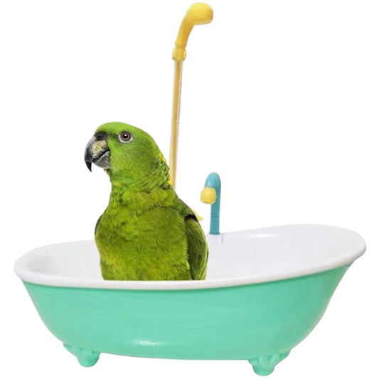 Interactive Parrot Bathing Tub with shower