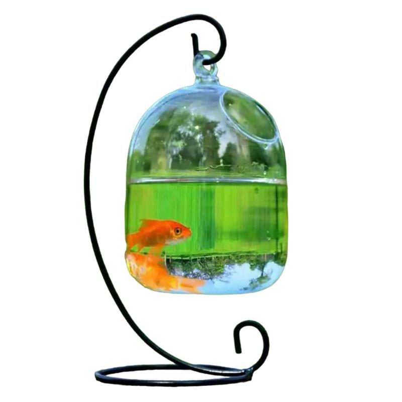 Decorative Hanging Fish Bowl