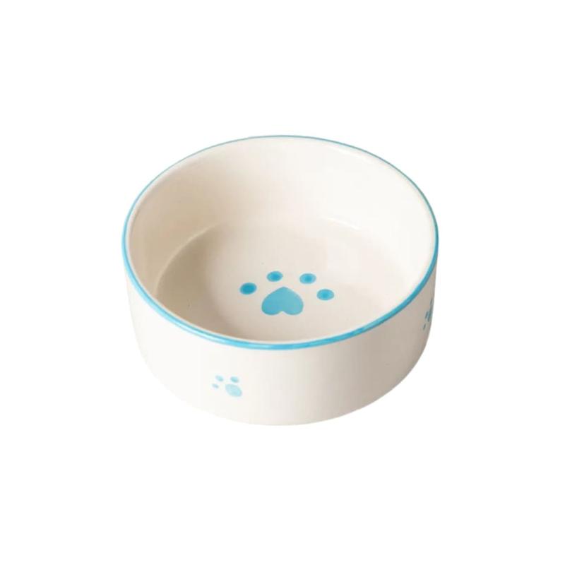 Cute Ceramic Dog Bowl - Perfect for Small Dogs