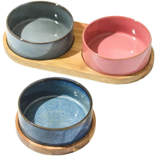 Modern Ceramic Dog Bowl