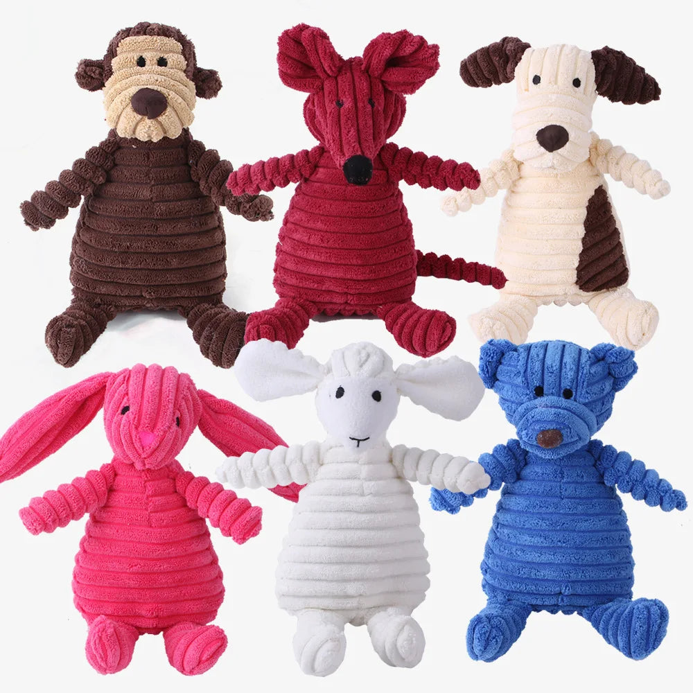 Soft Monkey Huggable Companion For Puppies