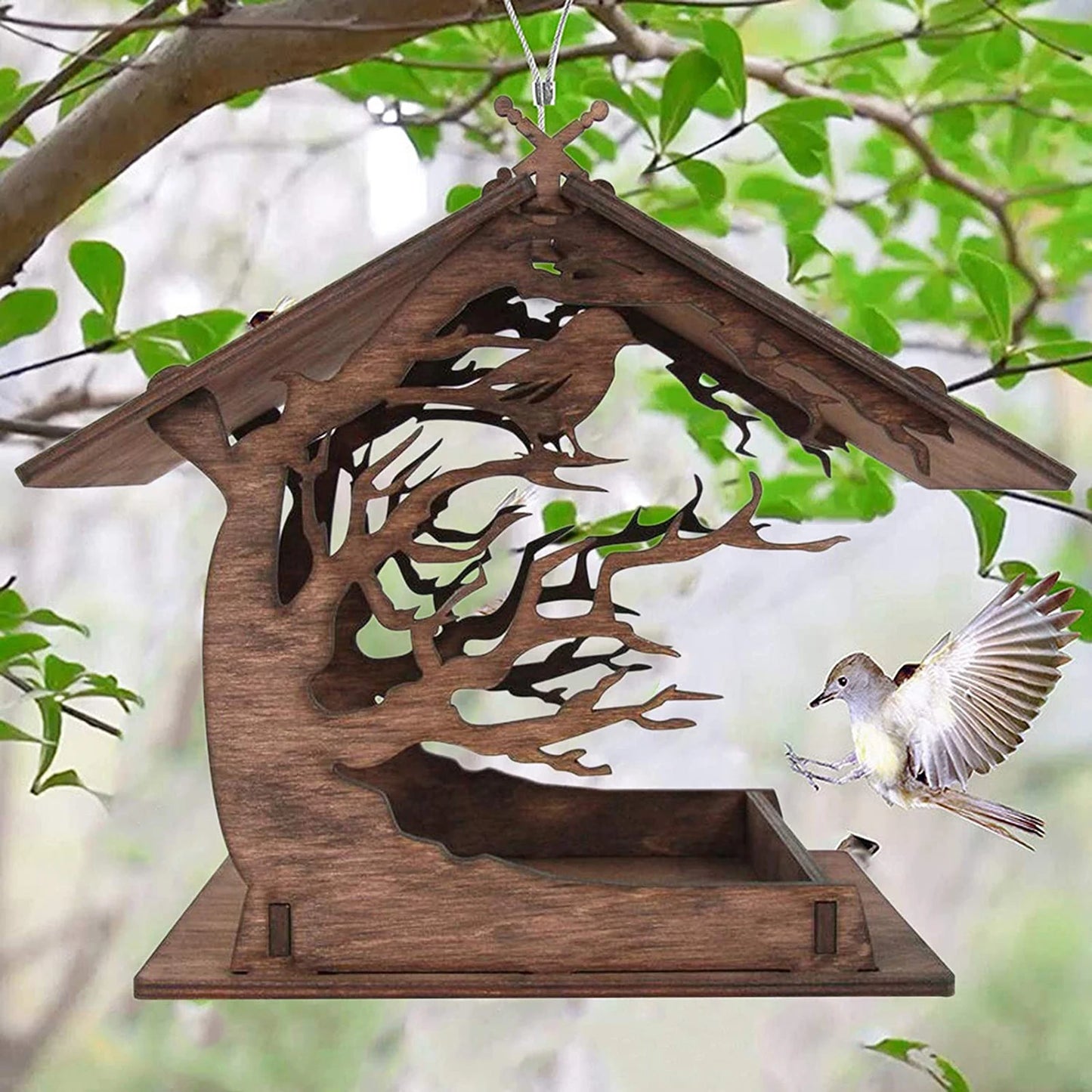 Artistic Canopy Bird Feeder