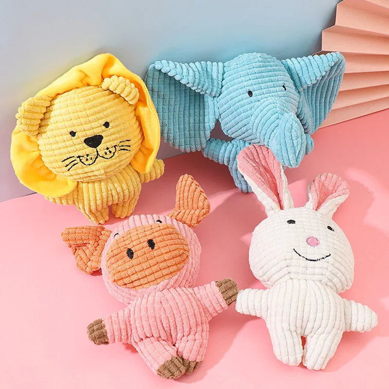 Plush Animal Chew Toys