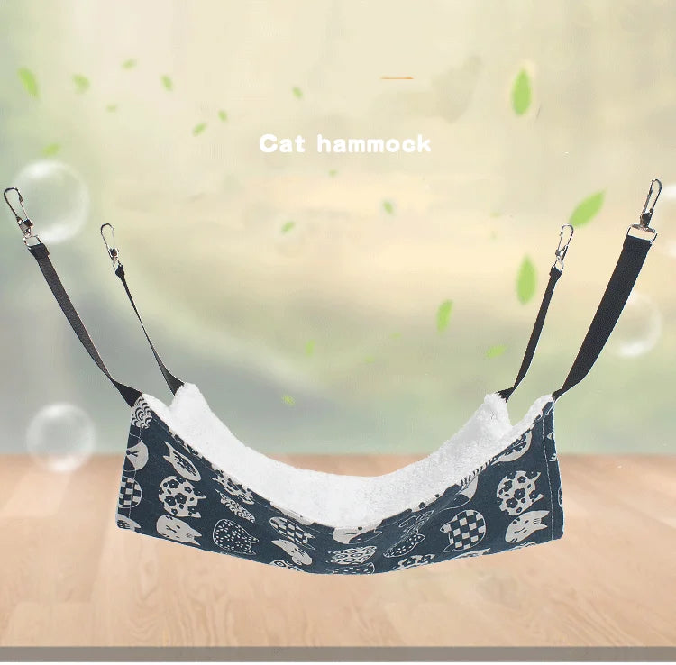 Hanging Feline Hammock Bed