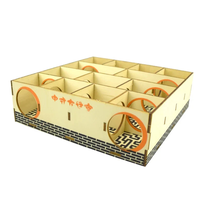 Intricate Hamster Maze Game