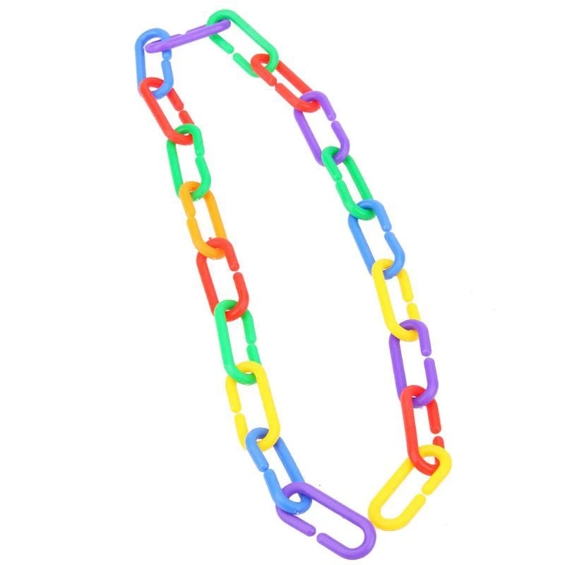 Colorful Bird Chain Links