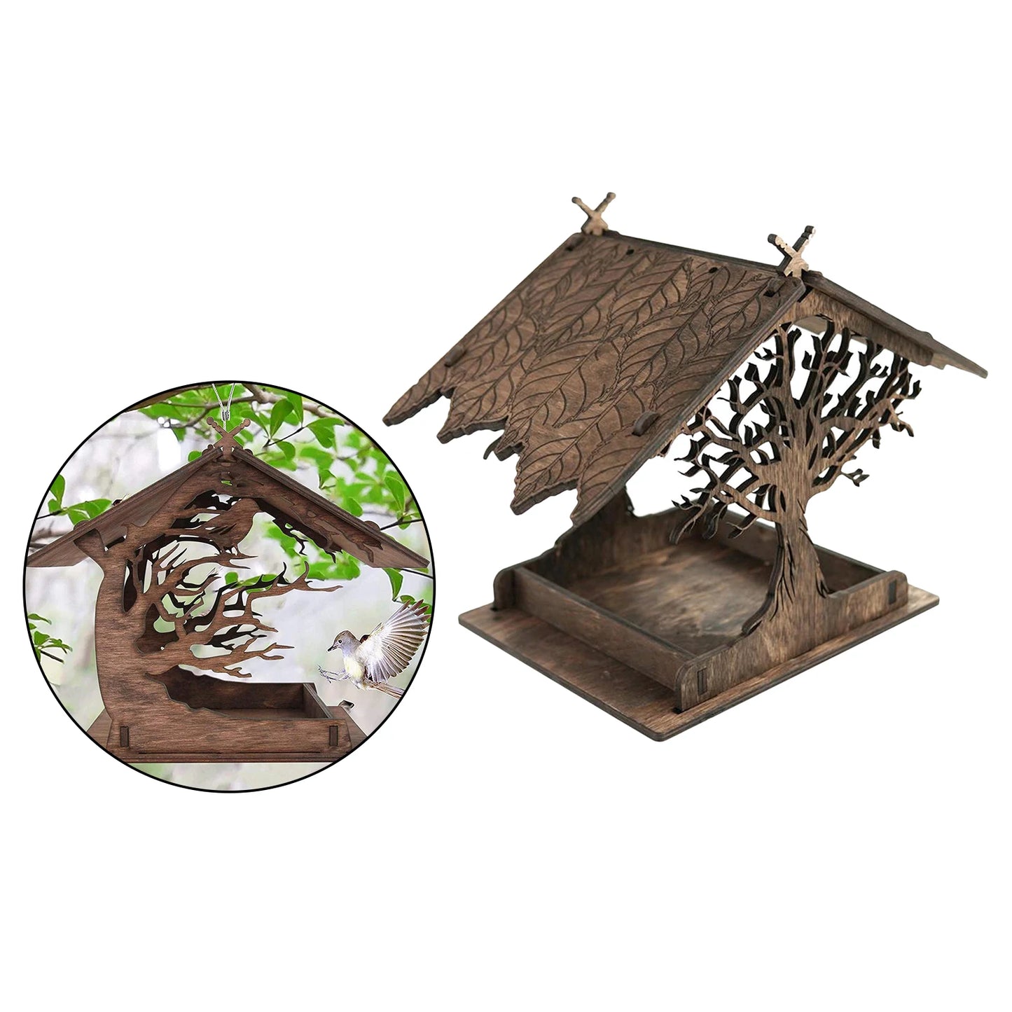 Artistic Canopy Bird Feeder