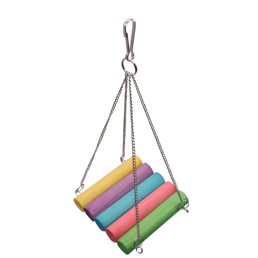 Playful Color Block Swing