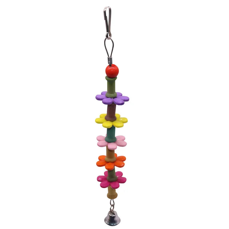 Colorful Flower Bird Toy