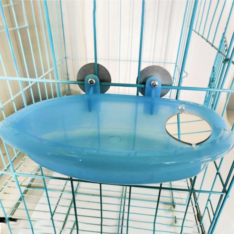 Blue Bird Bath Tub