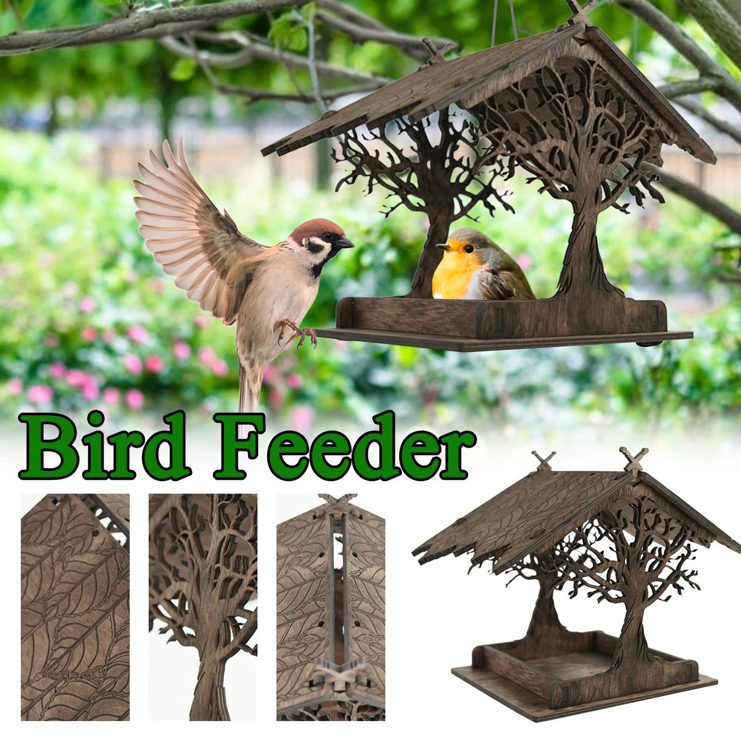 Artistic Canopy Bird Feeder