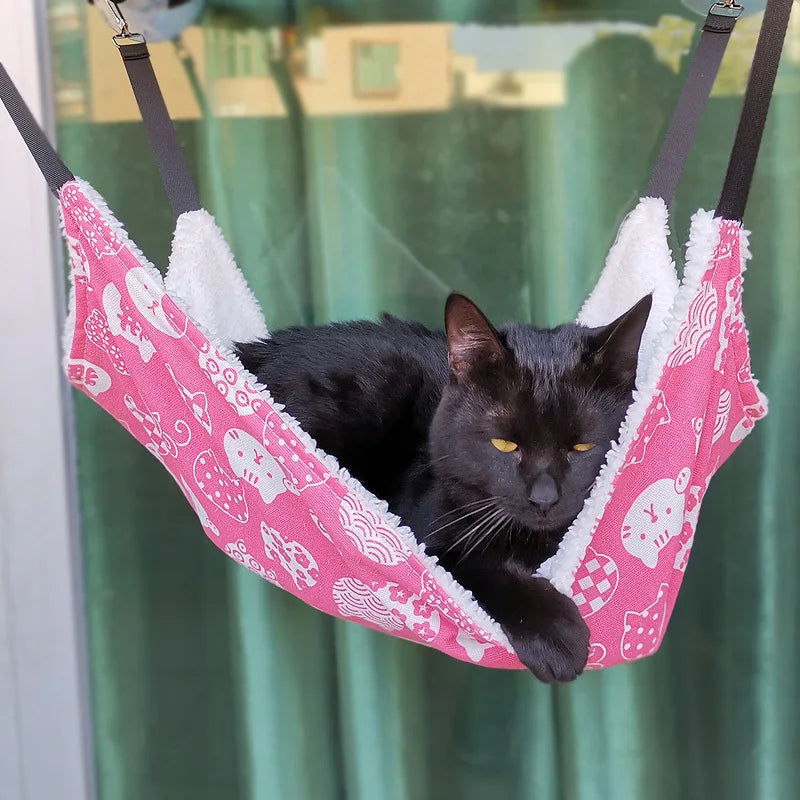 Hanging Feline Hammock Bed