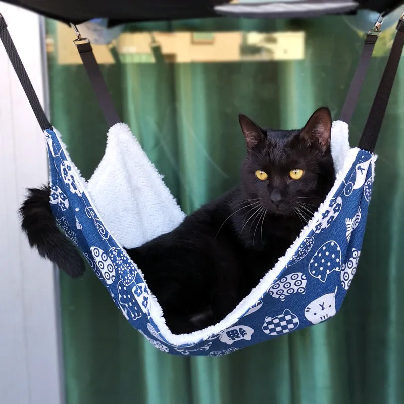 Hanging Feline Hammock Bed