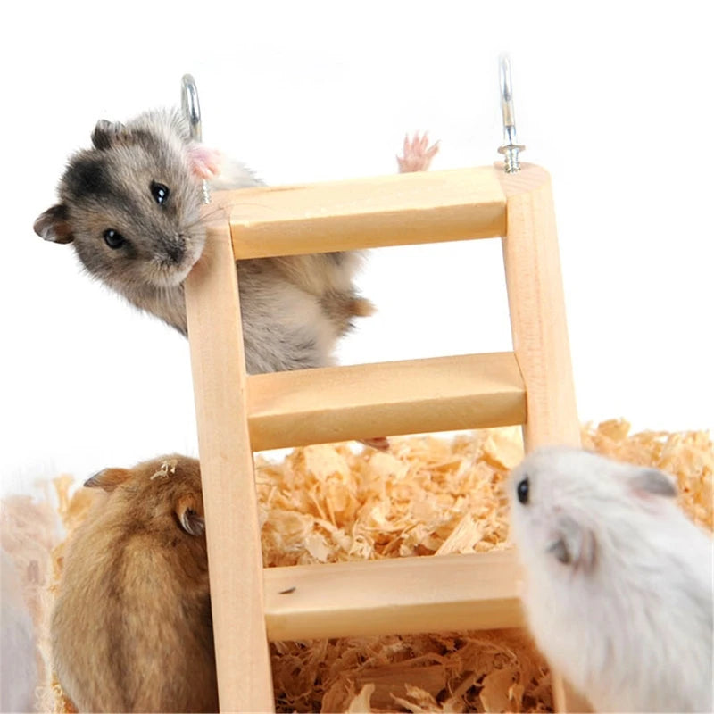 Classic Wooden Hamster Ladder