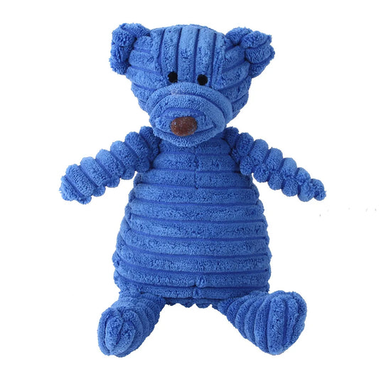 Blue Bear Dog Toy