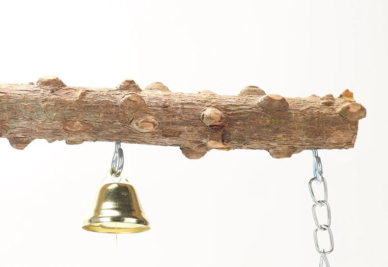 Bell Adorned Bird Swing