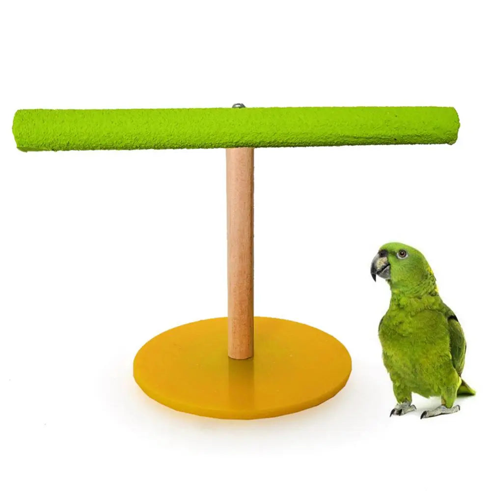 Colorful Perch Parrot Stand