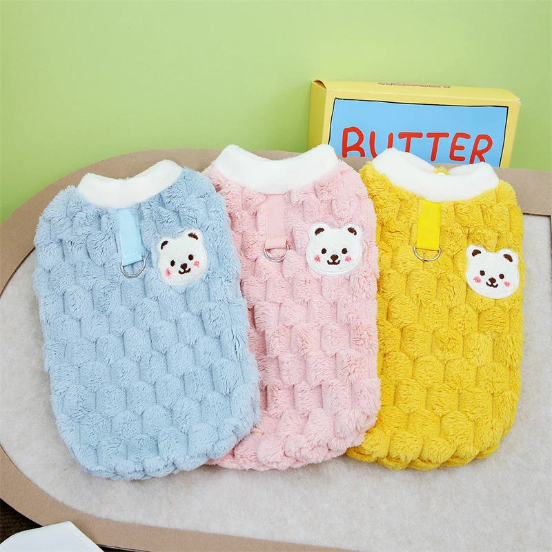 Cozy Bear Cat Sweater