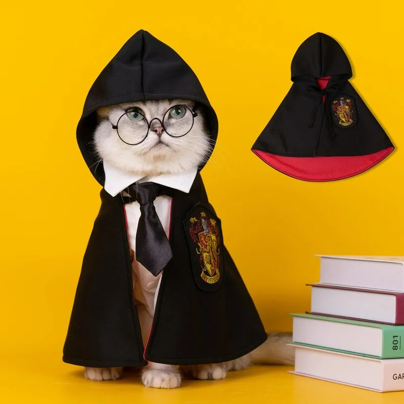 Potter Cat Wizard Costume