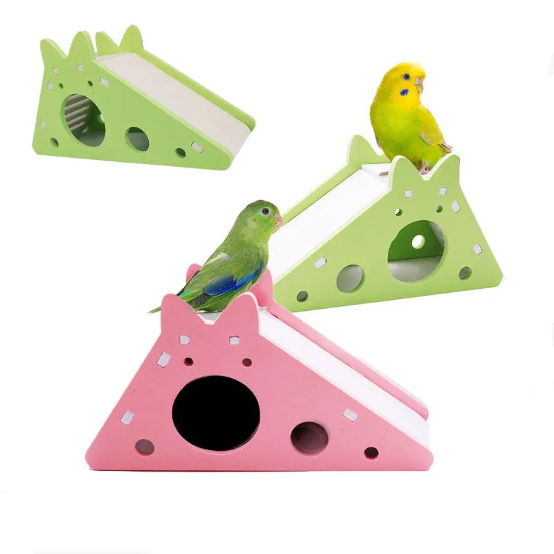 Colorful Bird Playground Triangles