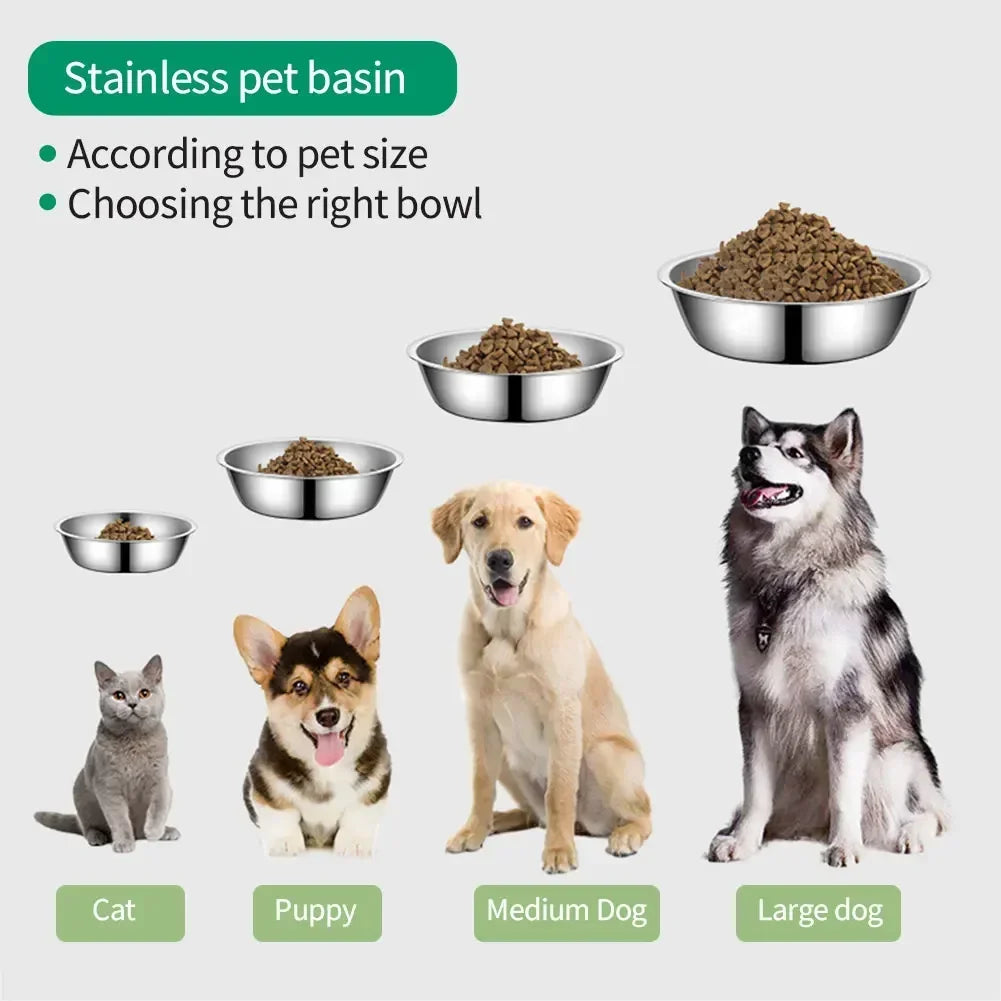 Large Capacity Dog Bowl for Water and Food