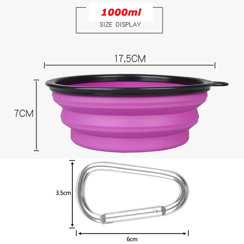 Portable Travel Dog Bowl