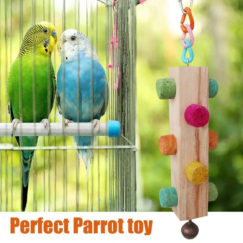 Colorful Parrot Chew Toy