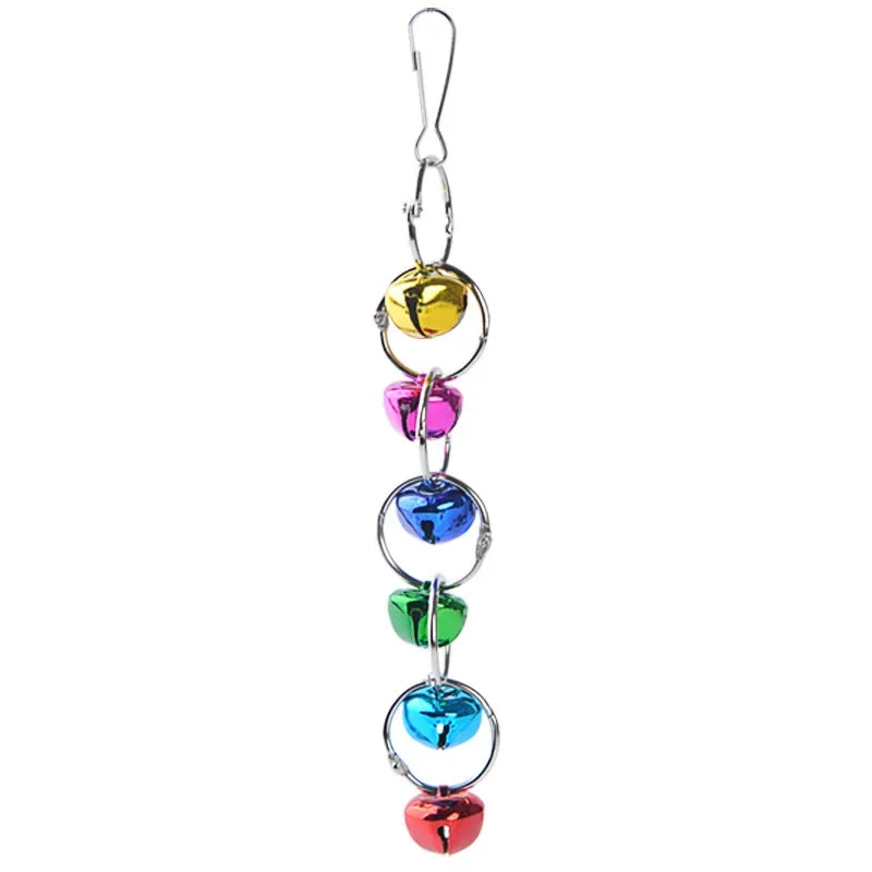 Rainbow Bells Bird Toy