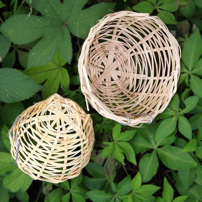 Woven Rattan Bird Nest