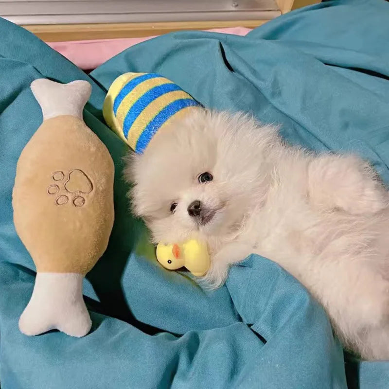 Adorable Soft Plush Toys For Small Dogs