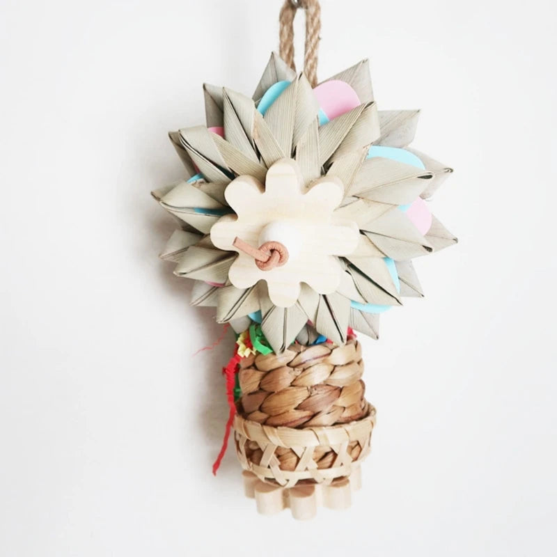 Floral Foraging Bird Toy