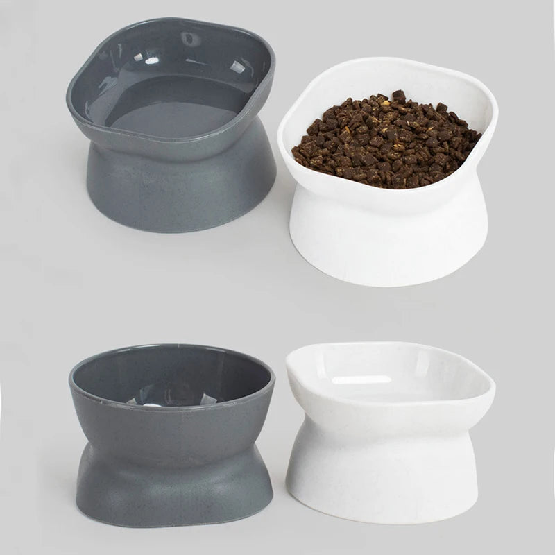 Modern Raised Cat Bowl