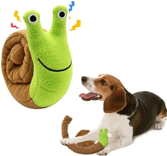 Interactive Plush Dog Toy