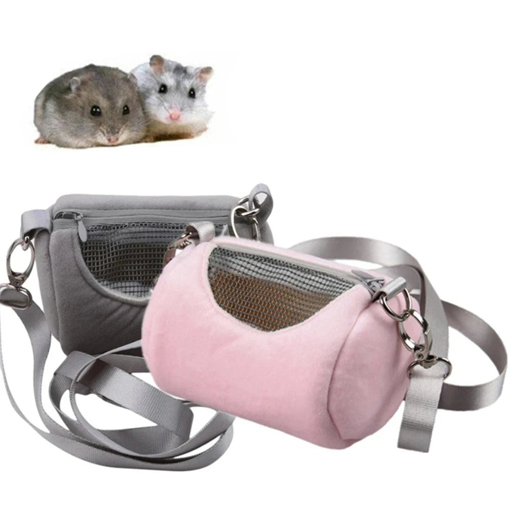 Hamster Shoulder Transport Pouch