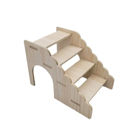 Hamster Wooden Staircase Toy