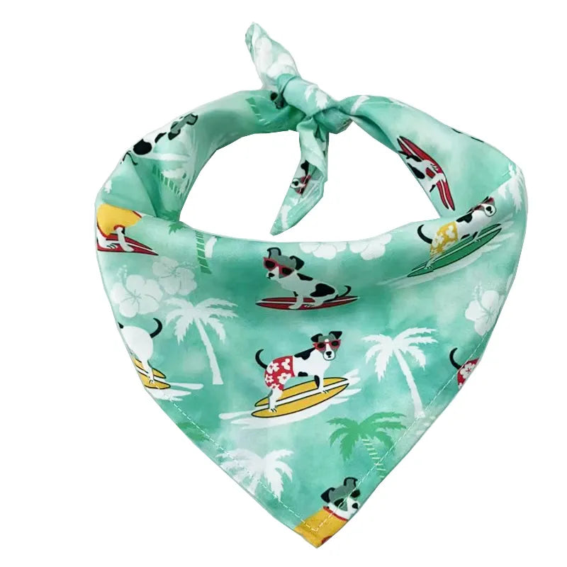 Colorful Dog Bandana Wear