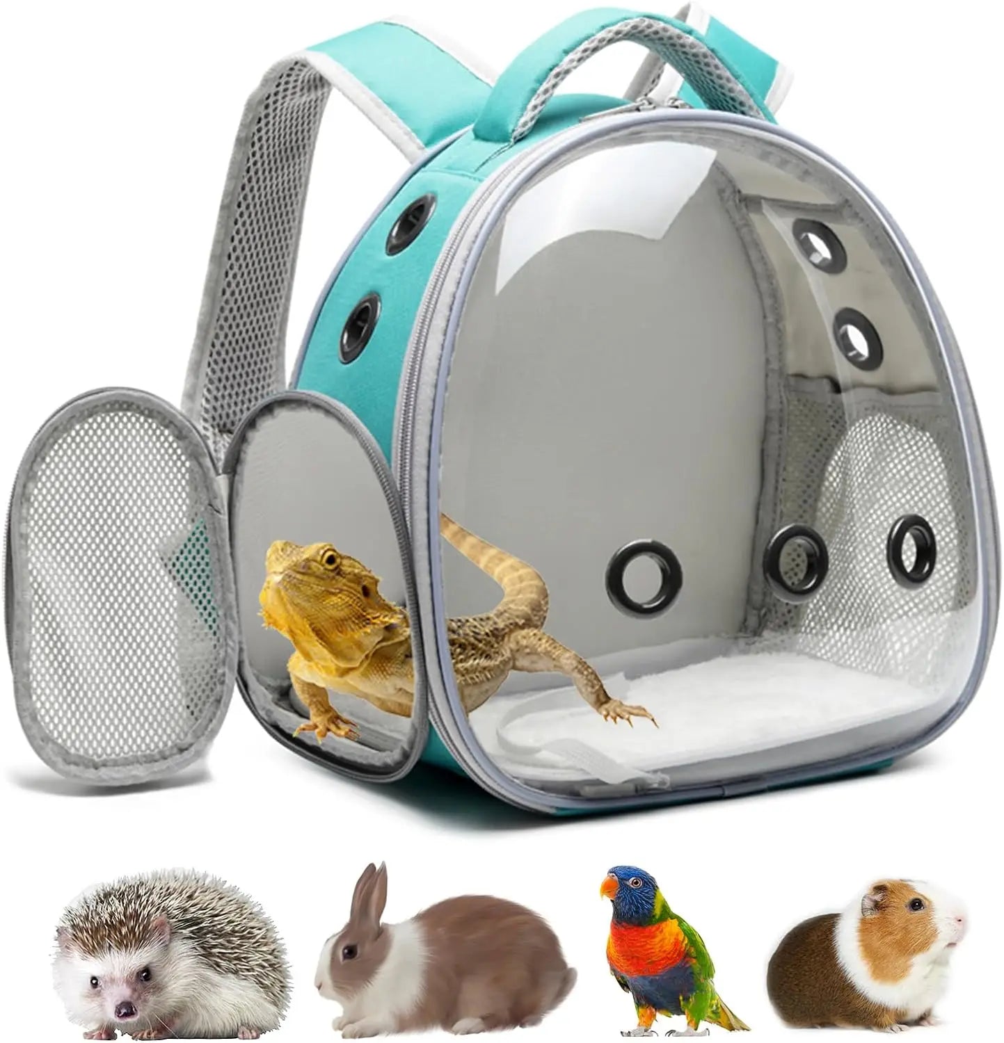 Portable Bird Travel Backpack with Viewing Dome