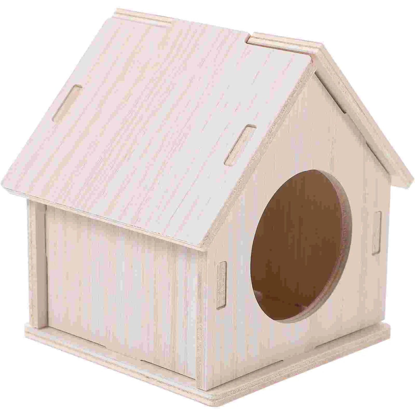 Charming Wooden Hamster House