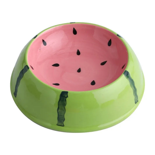 Fruity Watermelon Dog Bowl